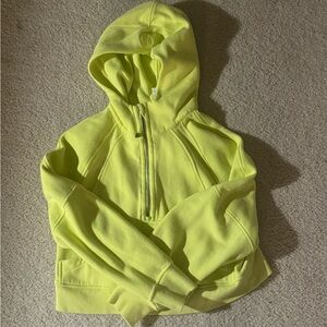 lululemon neon yellow scuba